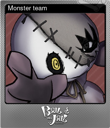 Series 1 - Card 5 of 6 - Monster team