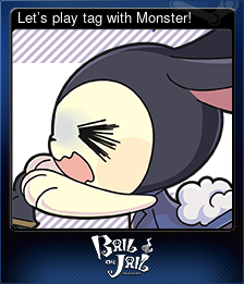 Series 1 - Card 4 of 6 - Let’s play tag with Monster!