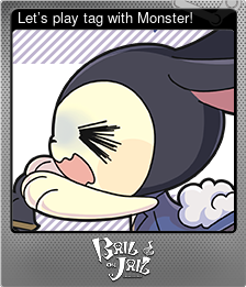 Series 1 - Card 4 of 6 - Let’s play tag with Monster!