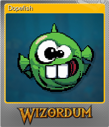 Series 1 - Card 9 of 10 - Dopefish