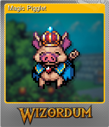 Series 1 - Card 1 of 10 - Magic Pigglet