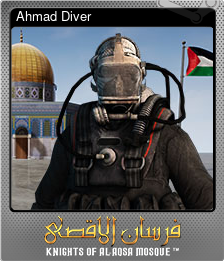Series 1 - Card 9 of 10 - Ahmad Diver