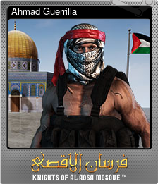 Series 1 - Card 2 of 10 - Ahmad Guerrilla