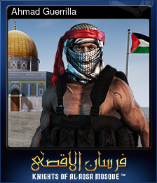 Series 1 - Card 2 of 10 - Ahmad Guerrilla