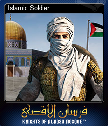 Series 1 - Card 10 of 10 - Islamic Soldier