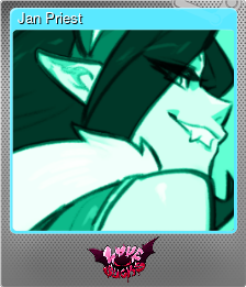 Series 1 - Card 2 of 5 - Jan Priest