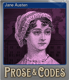 Series 1 - Card 8 of 8 - Jane Austen