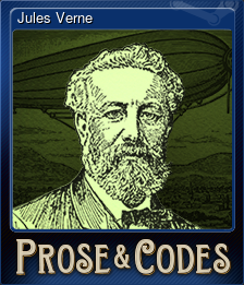 Series 1 - Card 7 of 8 - Jules Verne