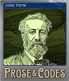 Series 1 - Card 7 of 8 - Jules Verne