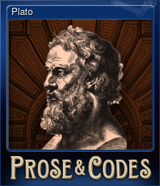 Series 1 - Card 4 of 8 - Plato