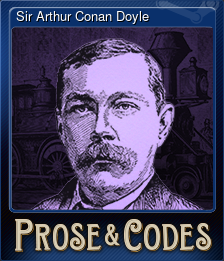 Series 1 - Card 6 of 8 - Sir Arthur Conan Doyle