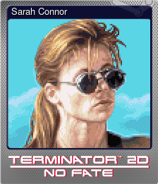 Series 1 - Card 2 of 6 - Sarah Connor