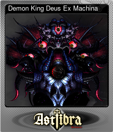 Series 1 - Card 4 of 15 - Demon King Deus Ex Machina