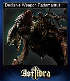 Series 1 - Card 5 of 15 - Decisive Weapon Radamantus