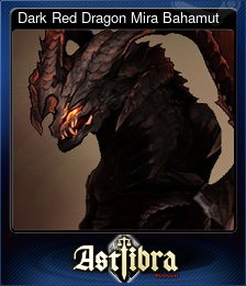 Dark Red Dragon Mira Bahamut