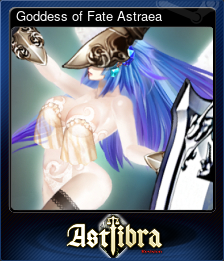 Series 1 - Card 12 of 15 - Goddess of Fate Astraea