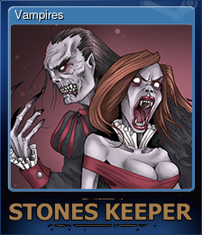 Series 1 - Card 3 of 7 - Vampires