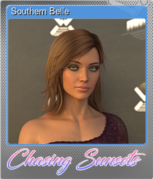 Series 1 - Card 8 of 8 - Southern Belle