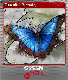 Series 1 - Card 4 of 9 - Beautiful Butterfly