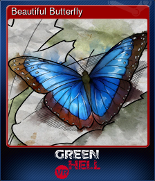 Series 1 - Card 4 of 9 - Beautiful Butterfly