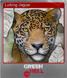 Series 1 - Card 1 of 9 - Lurking Jaguar
