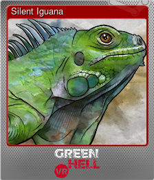 Series 1 - Card 3 of 9 - Silent Iguana