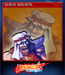 Series 1 - Card 5 of 9 - SHEIK MAHERL