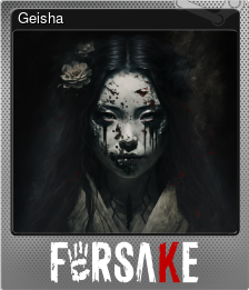 Series 1 - Card 7 of 7 - Geisha