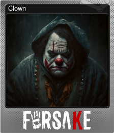 Series 1 - Card 4 of 7 - Clown