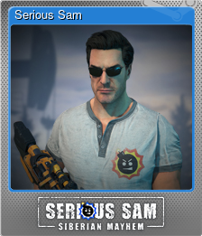 Series 1 - Card 5 of 6 - Serious Sam