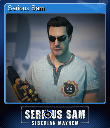 Series 1 - Card 5 of 6 - Serious Sam