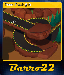 Series 1 - Card 4 of 5 - Race Track #13