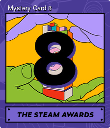 Mysterious Trading Cards - Card 8 of 10 - Mysterious Card 8