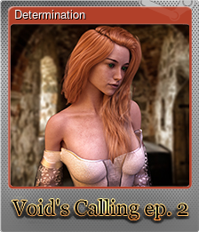 Series 1 - Card 6 of 9 - Determination