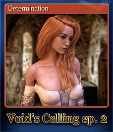 Series 1 - Card 6 of 9 - Determination