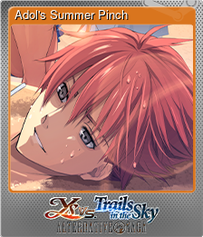 Series 1 - Card 2 of 7 - Adol's Summer Pinch