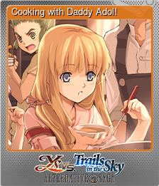 Series 1 - Card 3 of 7 - Cooking with Daddy Adol!