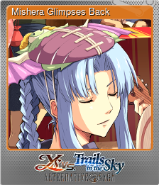 Series 1 - Card 5 of 7 - Mishera Glimpses Back