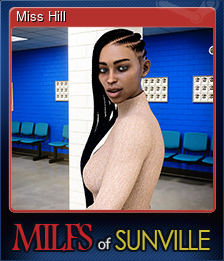 Series 1 - Card 6 of 15 - Miss Hill