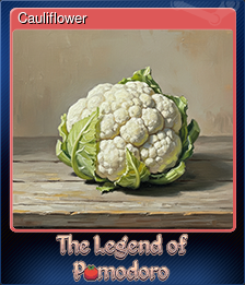 Series 1 - Card 11 of 11 - Cauliflower