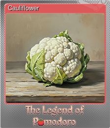 Series 1 - Card 11 of 11 - Cauliflower