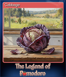 Series 1 - Card 5 of 11 - Cabbage