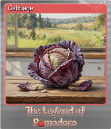 Series 1 - Card 5 of 11 - Cabbage