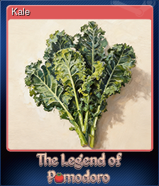 Series 1 - Card 2 of 11 - Kale
