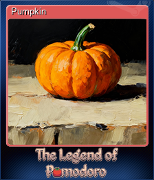 Series 1 - Card 10 of 11 - Pumpkin
