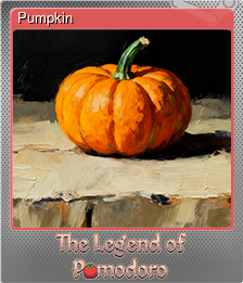 Series 1 - Card 10 of 11 - Pumpkin
