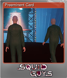 Series 1 - Card 5 of 5 - Preeminent Card