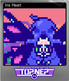 Series 1 - Card 6 of 10 - Iris Heart