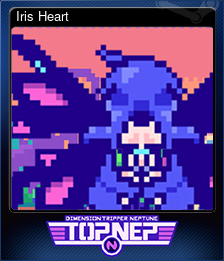 Series 1 - Card 6 of 10 - Iris Heart