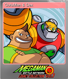 Series 1 - Card 3 of 10 - GutsMan & Dex